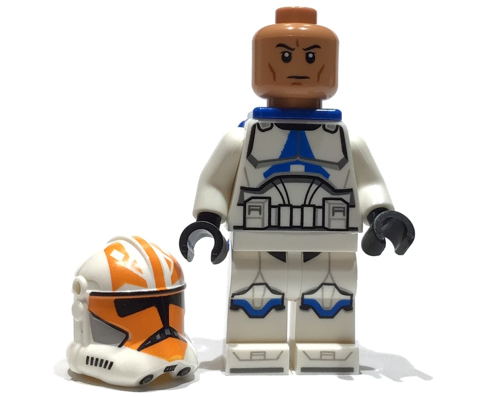 Lego Set Fig Clone Trooper Nd Company Orange Markings