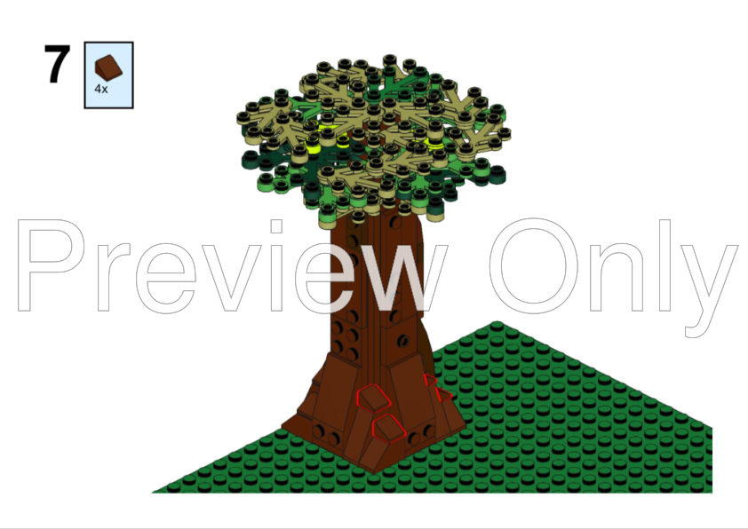 LEGO MOC SW Endor Bunker MOC by Brickboy_YT Rebrickable Build with LEGO