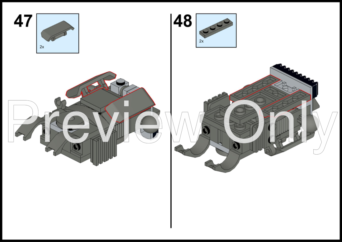 LEGO MOC Imperial AT-ST Walker SW Version 1 by Empire_Lego_30 ...