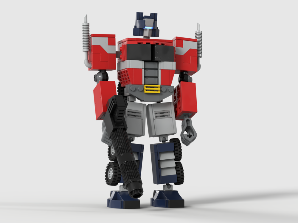 LEGO MOC Optimus Prime from Beast Hunters show by Tykenen