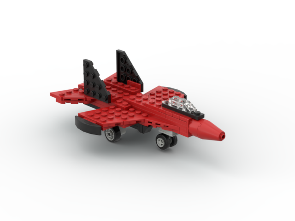 LEGO MOC Sukhoi su 27 Flanker by Adventurehill1 | Rebrickable - Build ...