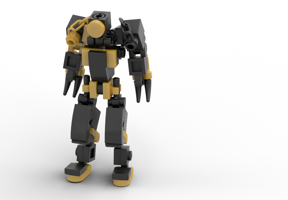 LEGO MOC LEGO Mini Mech-3 by UnlimitedBricks | Rebrickable - Build with ...