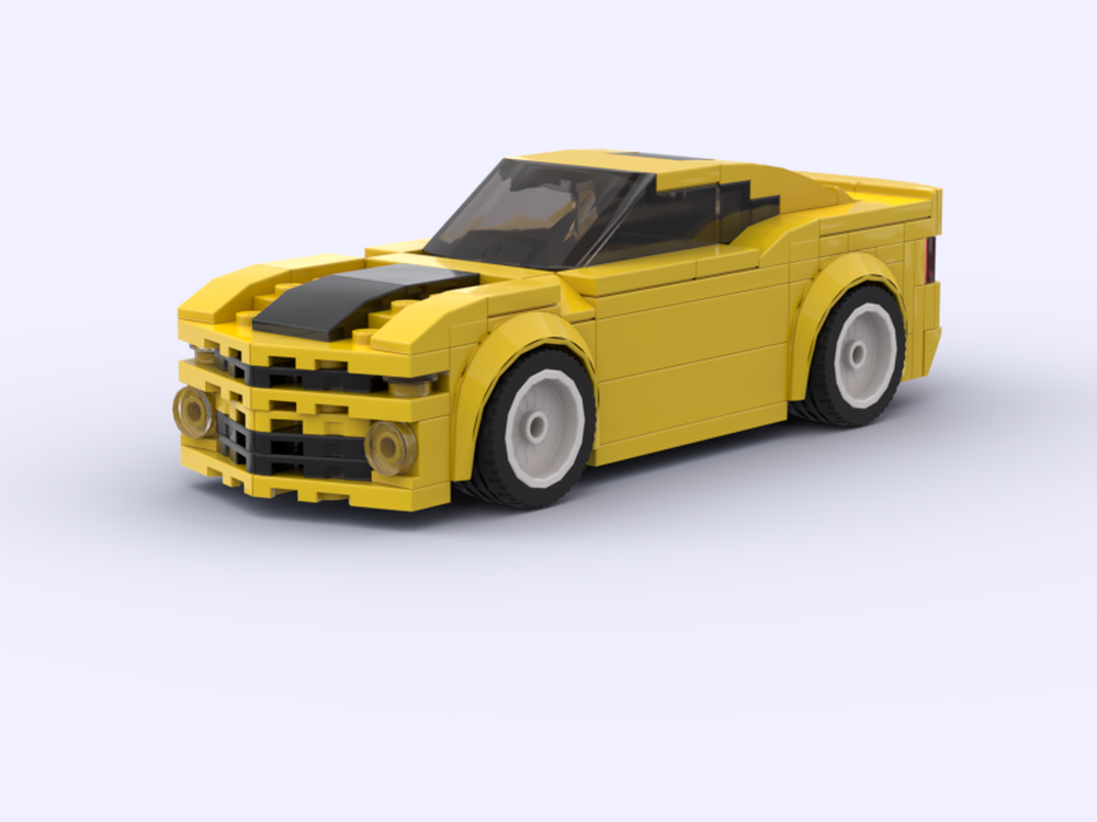 Lego Moc Chevrolet Camaro By Smartltc Rebrickable Build With Lego