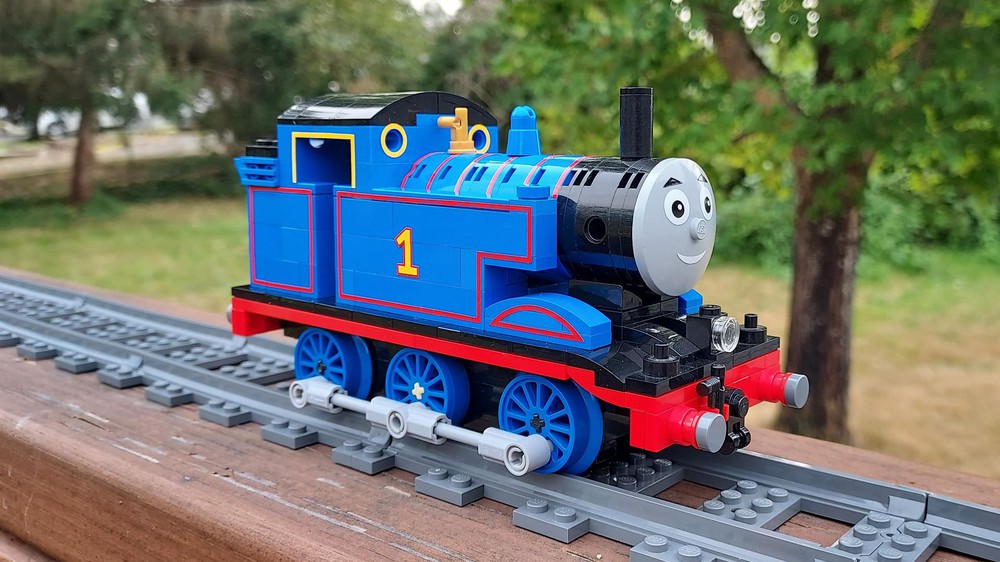 Lego Moc Thomas The Tank Engine 2022 By Woodentoby Rebrickable Build With Lego