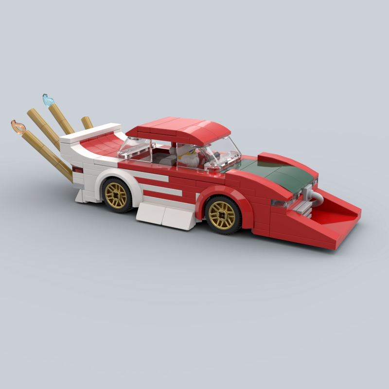 LEGO MOC Santa Kaido Racer by joey_bricks_things | Rebrickable - Build ...