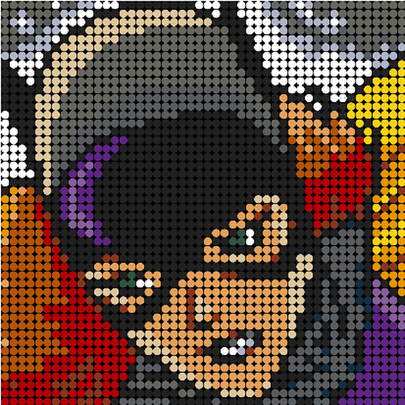 LEGO MOC Batgirl Art by Baconlord1 | Rebrickable - Build with LEGO