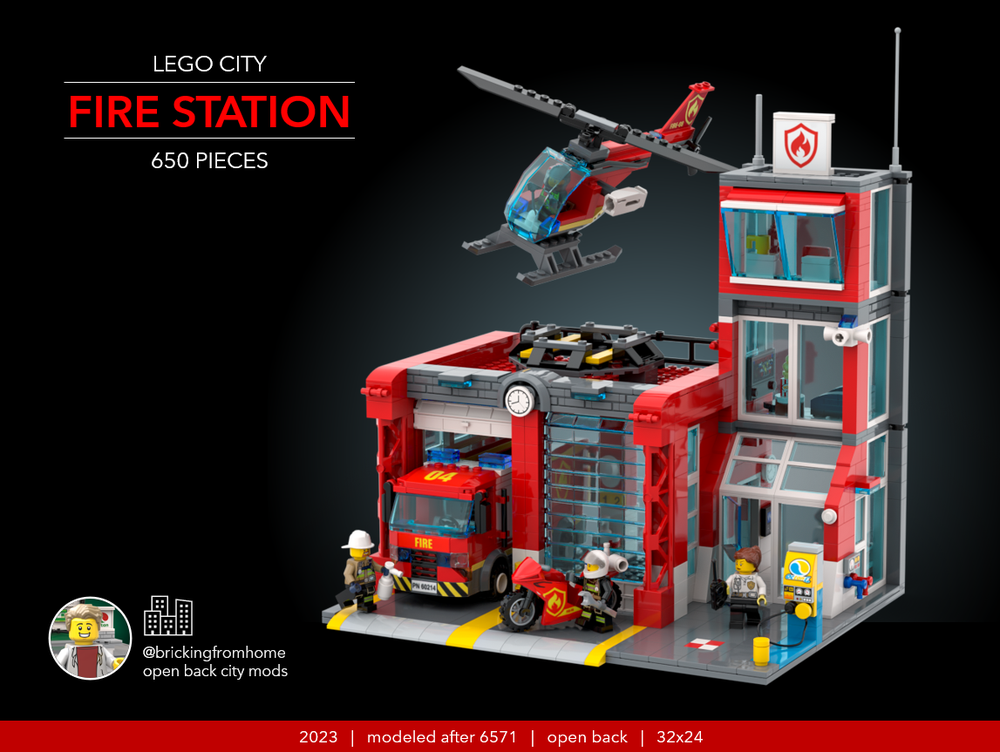 Lego Fire Station