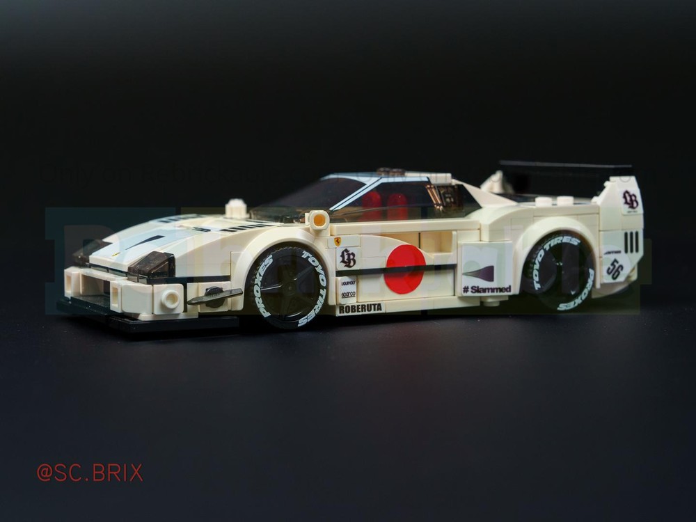 LEGO MOC LBWK Liberty Walk F40 by sc.brix | Rebrickable - Build with LEGO
