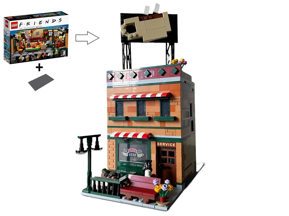 LEGO MOC Central Perk Modular Alternate build 21319 by rebricked