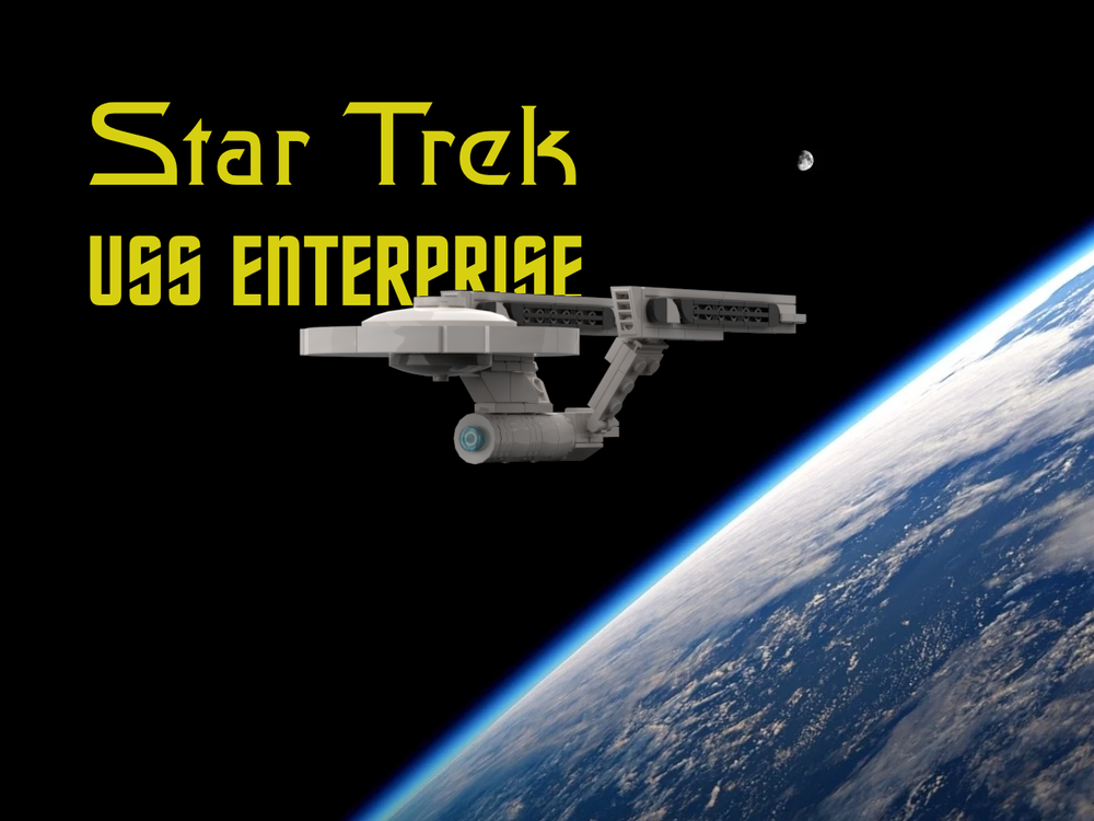 uss enterprise lego moc