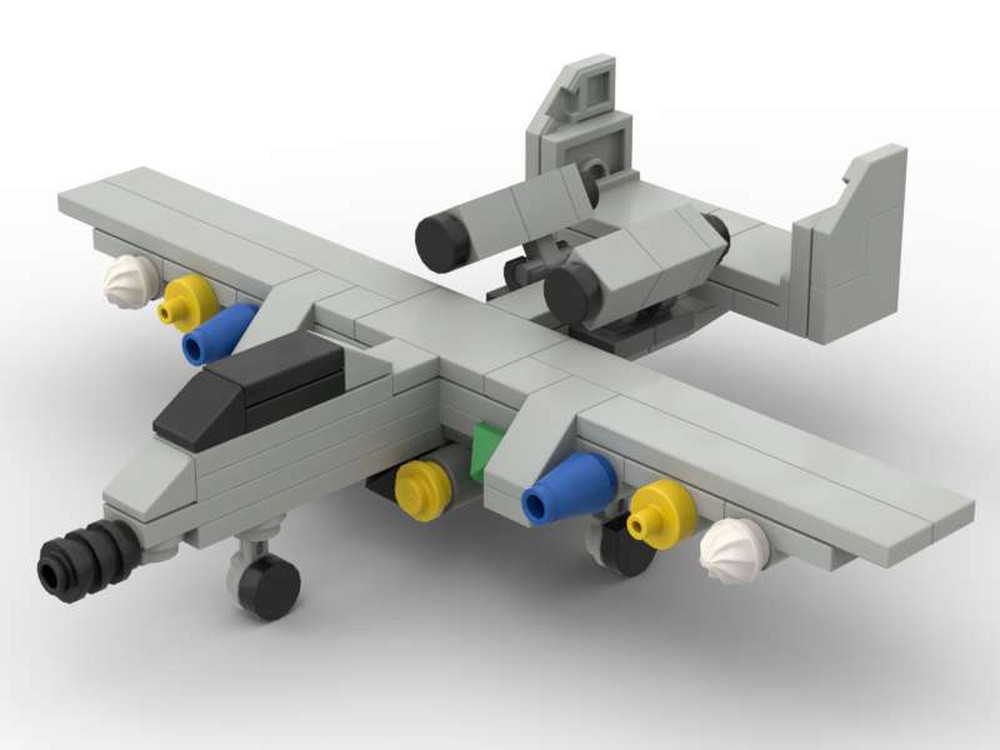 LEGO MOC A-10 Thunderbolt (