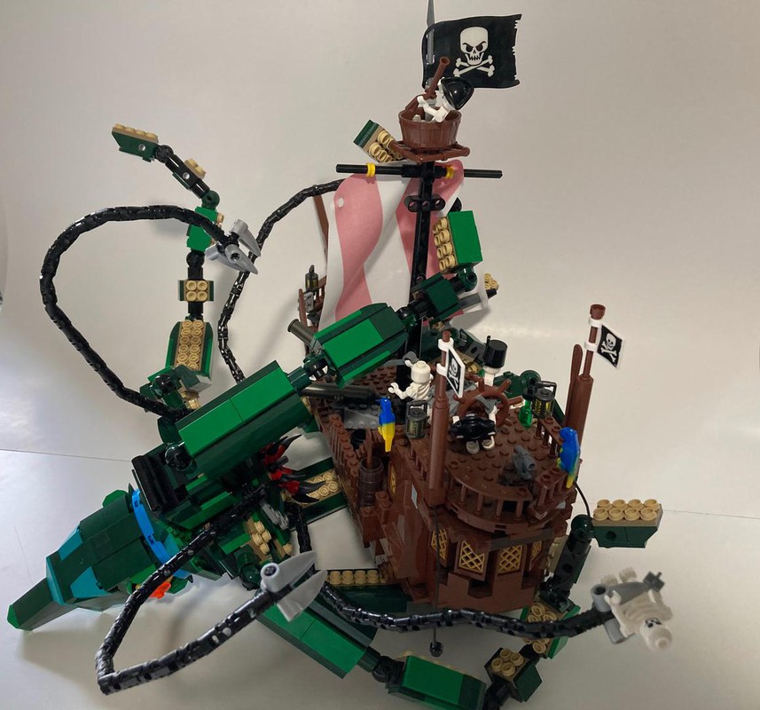 LEGO MOC The Kraken by TheCrimsonKing | Rebrickable - Build with LEGO