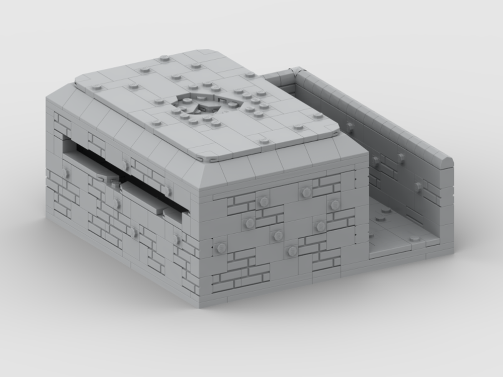 LEGO MOC WW2 German Bunker by TheHistoryBrick Rebrickable Build