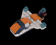 LEGO MOC Micro Scale Spaceships Pack 5in1 by obiwanklemmobi