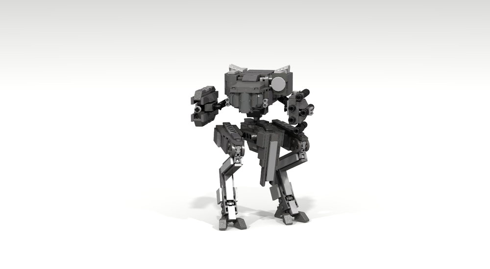 LEGO MOC Halo UNSC Mantis by DarthDesigner Rebrickable Build with