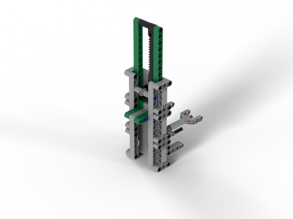 LEGO MOC Forklift by bukharovsi | Rebrickable - Build with LEGO