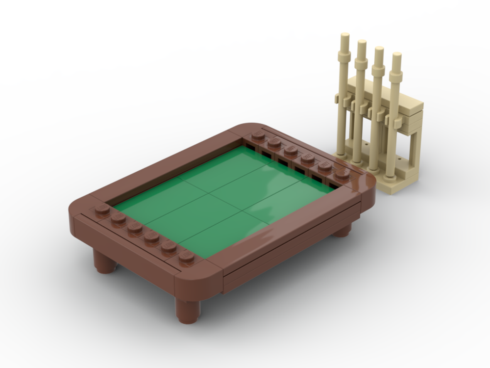 LEGO MOC Pool Table by Asher_Koh | Rebrickable - Build with LEGO