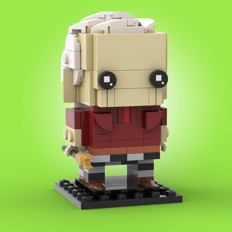 LEGO MOC 'Old' Biff Tannen - BTTF 2 by custominstructions | Rebrickable ...