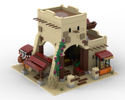 LEGO MOC Wynn Hotel for Modular City Las Vegas by gabizon