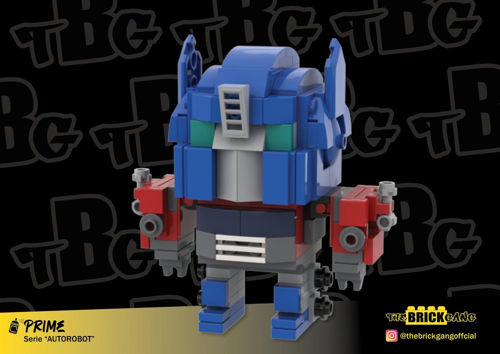 LEGO MOC Brickheadz Optimus Prime by thebrickgang | Rebrickable - Build ...