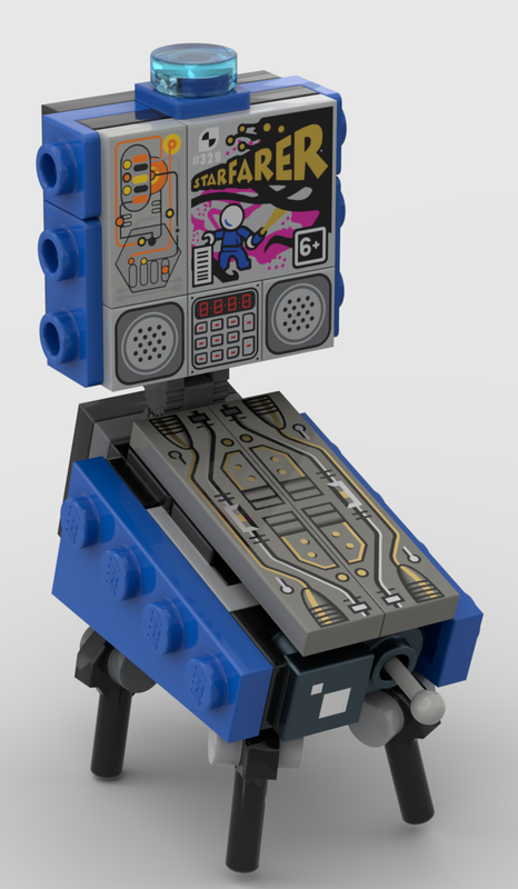 lego pinball machine mini