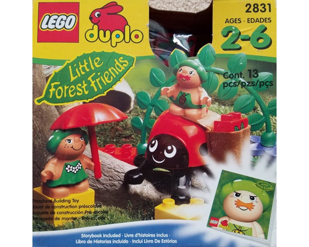 LEGO Set 2831-1 The Toadstools (1999 Duplo > Little Forest Friends ...