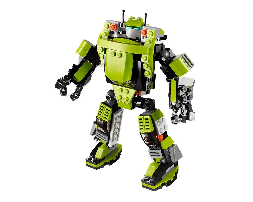 lego green robot