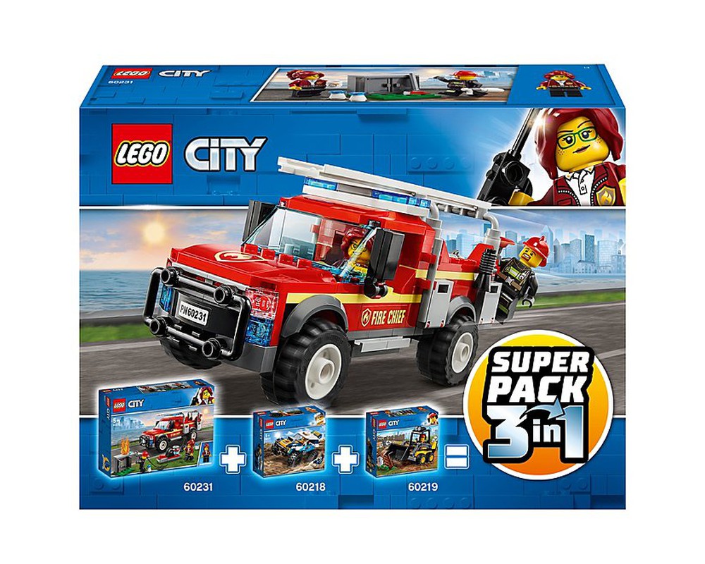 LEGO City - Superpack - 66426 消防救助3 in 1 (4208 ＆ 4209 ＆ 4427