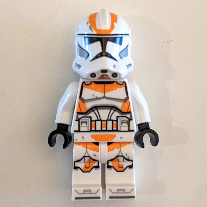 Lego Set Fig 012944 Clone Trooper 212th Attack Battalion Orange Markings 2022 Star Wars 