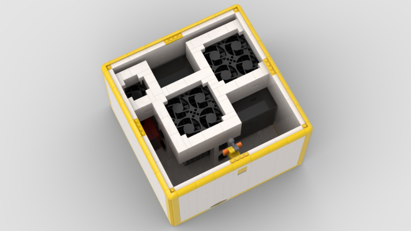 LEGO MOC-159564 Raspberry Pi Simple Cloud Case by Kant | Rebrickable ...
