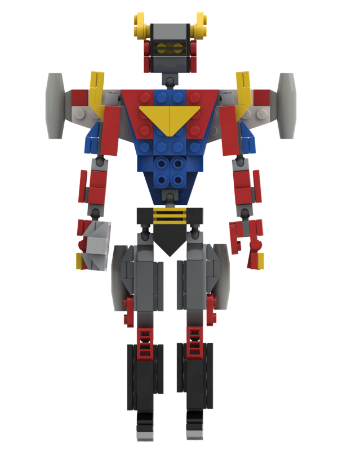 LEGO MOC Giant Anime Robot by AntOrman | Rebrickable - Build with LEGO